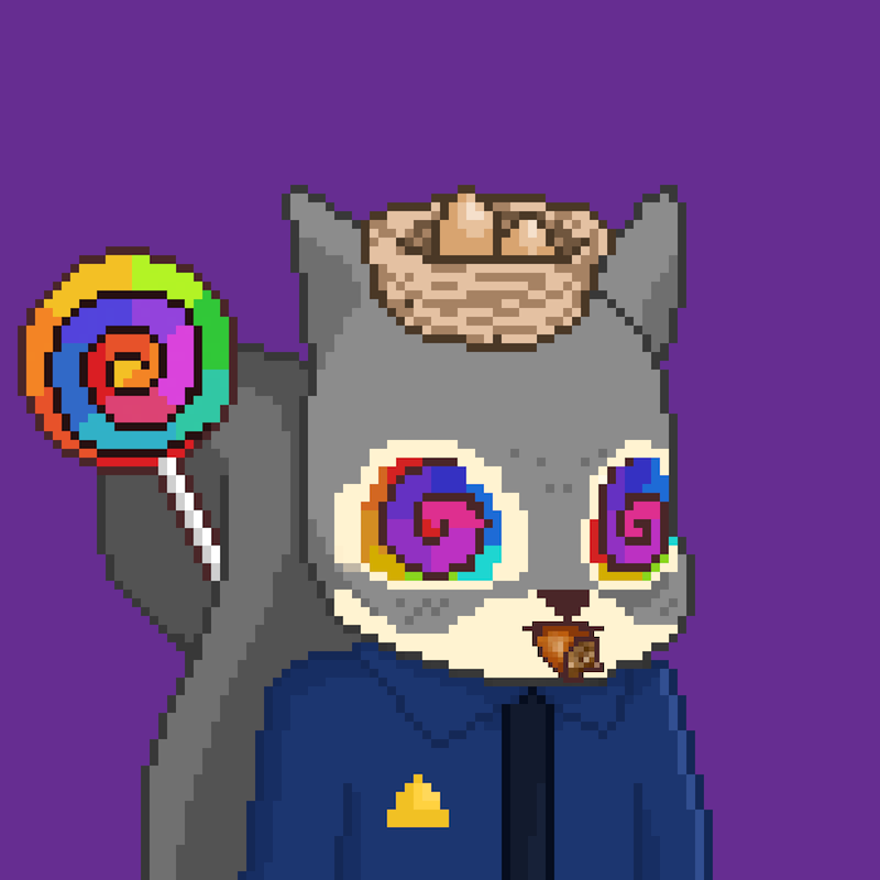 Pixel Squirrels #387